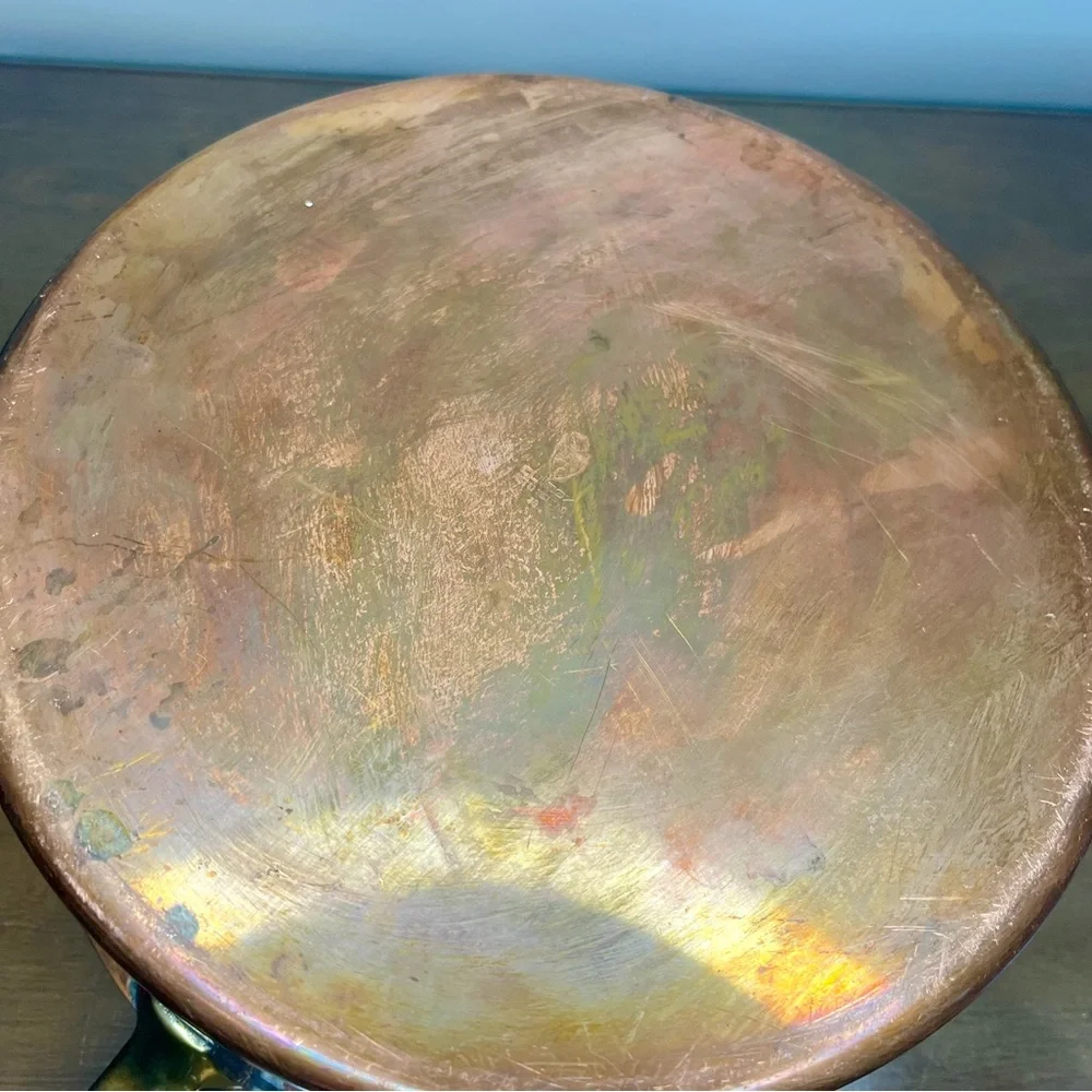 Spring Culinox 78 Copper/Stainless 4-quart Saucepan, 1970s Vintage, Switzerland - Picture 10 of 16